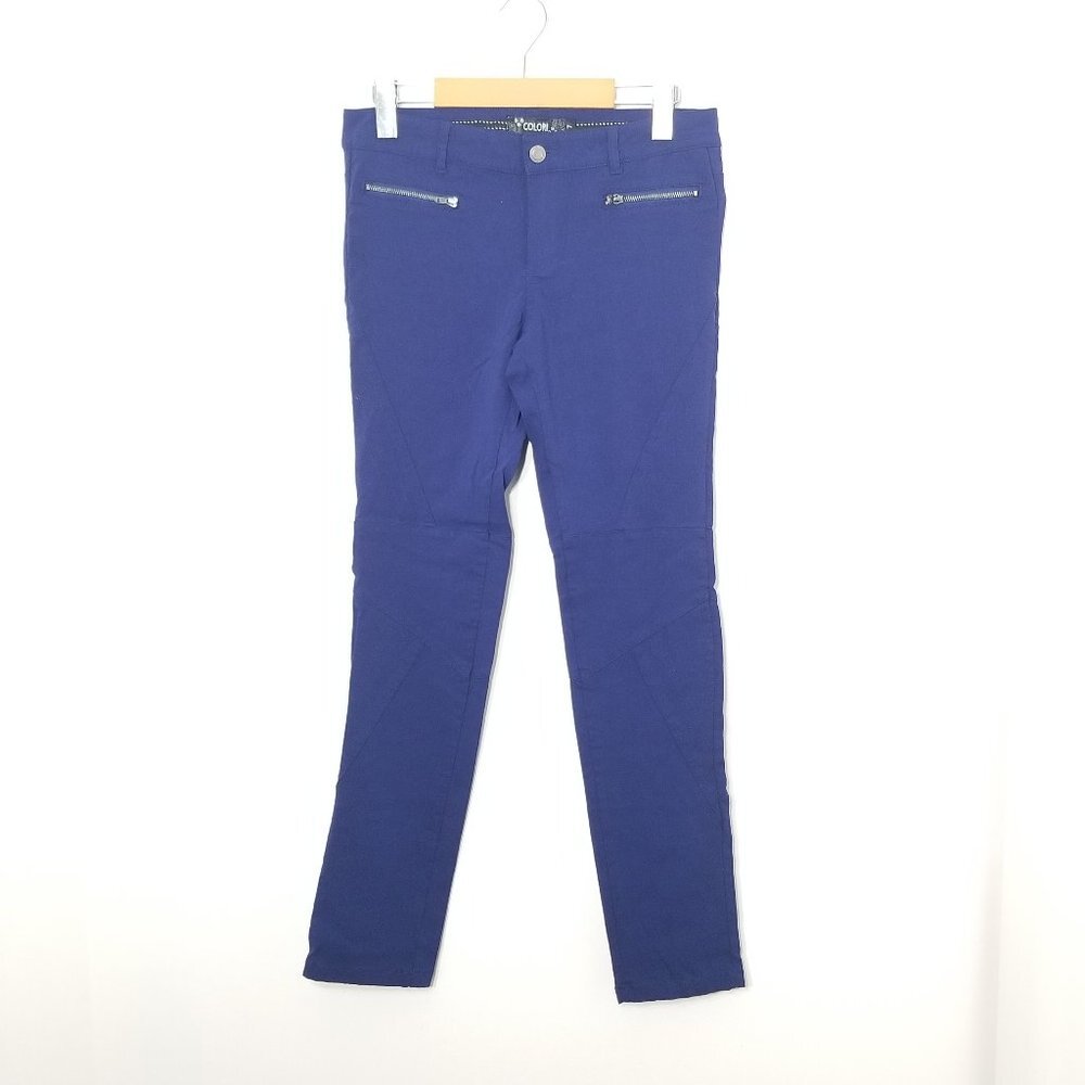 Colori | Blue Stretch Skinny Slim Zeba Pants 7